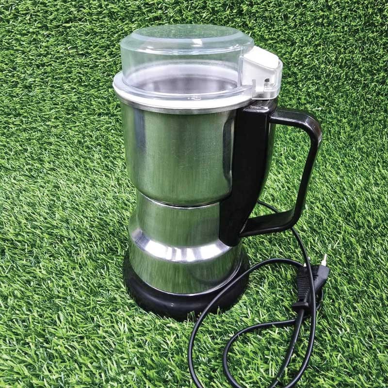 Portable Electric Grinder – Coffee & Spice Grinder with Stainless Steel Blades
