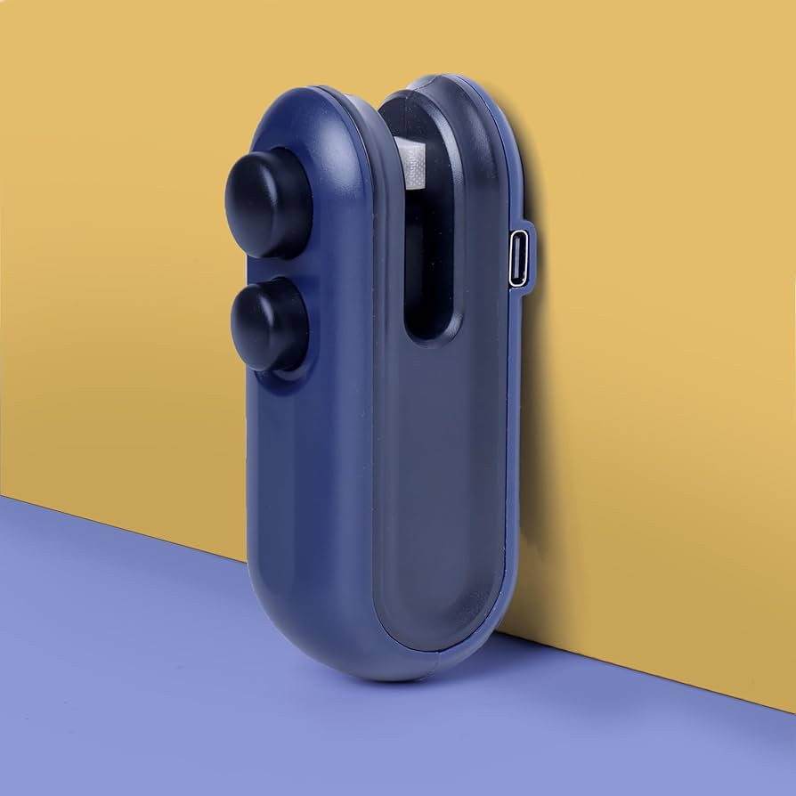 Portable Mini Sealing Machine – Rechargeable Type-C Handheld Food Sealer for Snacks & Chips