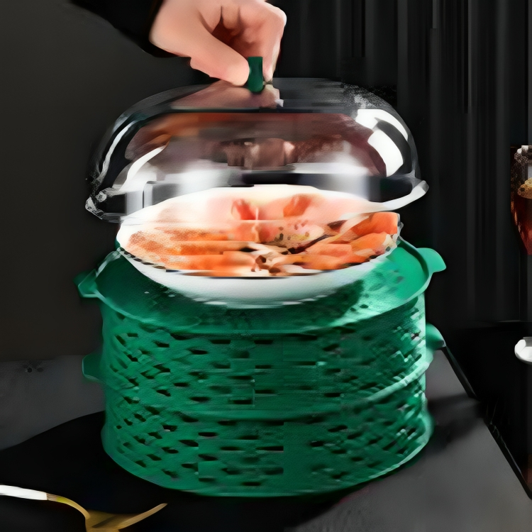 Multifunctional 5 Layer Food Safety Cover – Hygienic Food Protector for Kitchen & Dining