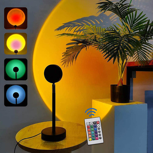 Rainbow Sunset Lamp – Create Your Dream Aesthetic Room