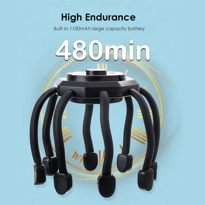 Electric Octopus Claw Head Scalp Massager