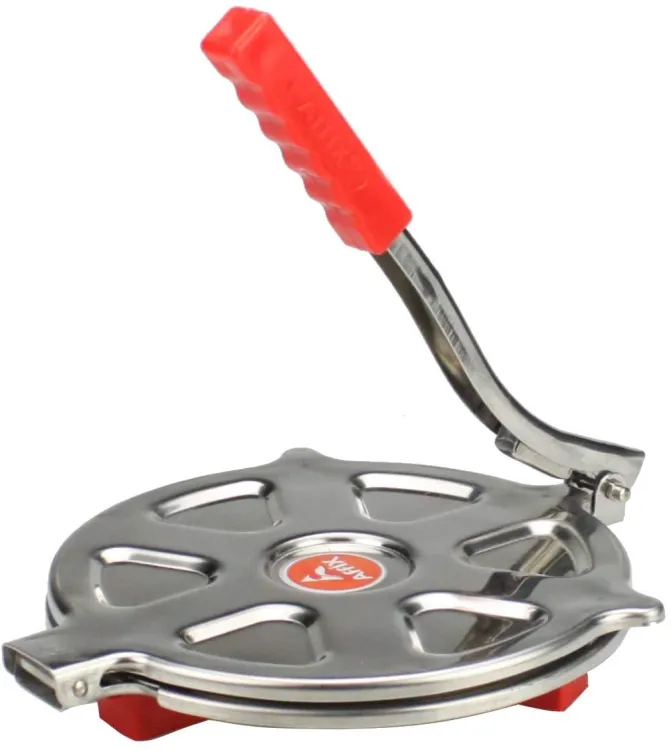 Case Plus Heavy Quality 7.5-Inch Stainless Steel Puri Maker Press Machine