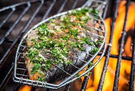 Stainless Steel BBQ Fish Grilling Net – Large, Durable & Easy to Use