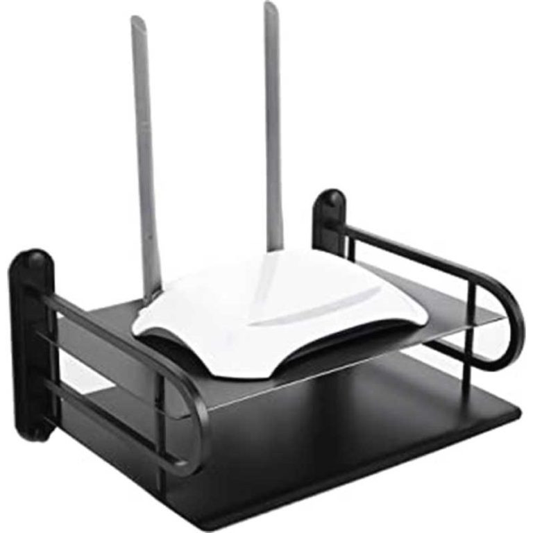 Wall Mounted Router Stand | WiFi Signal Boost & Clean Setup