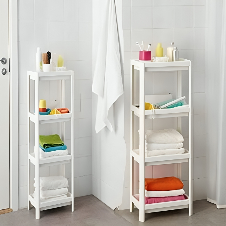 4 Tiers Rectangular Storage Rack